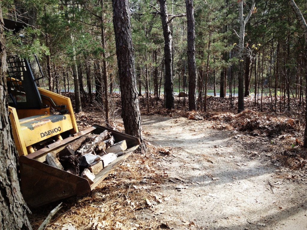 Clearing the way....