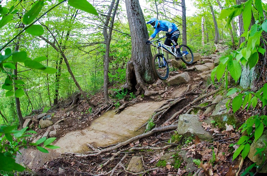 Victory is one of the gnarlier chutes on the mountain. Lots of work was done here to fix erosion and improve safety for riders.