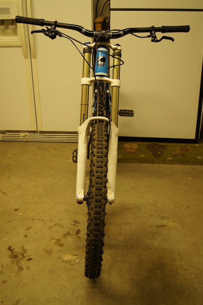 new 2011 marin quad dh! front end of the bike!