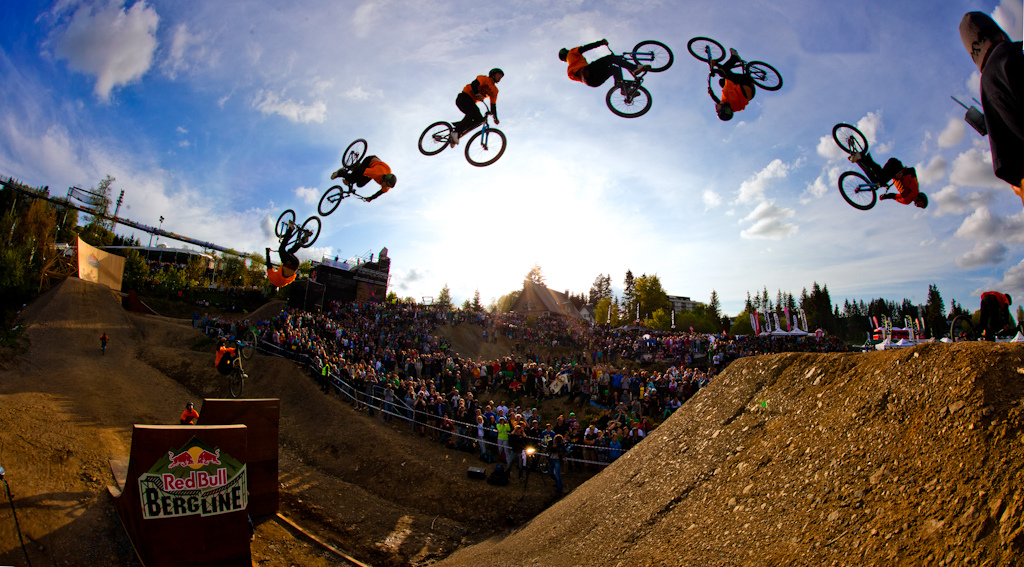 Sam Reynolds double flip sequence