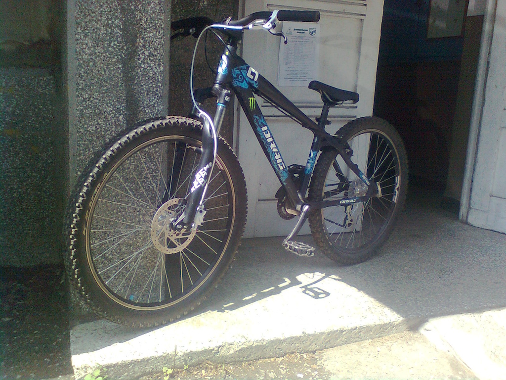 my BIKE  
  with NEW SHIMANO BR-446  180mm