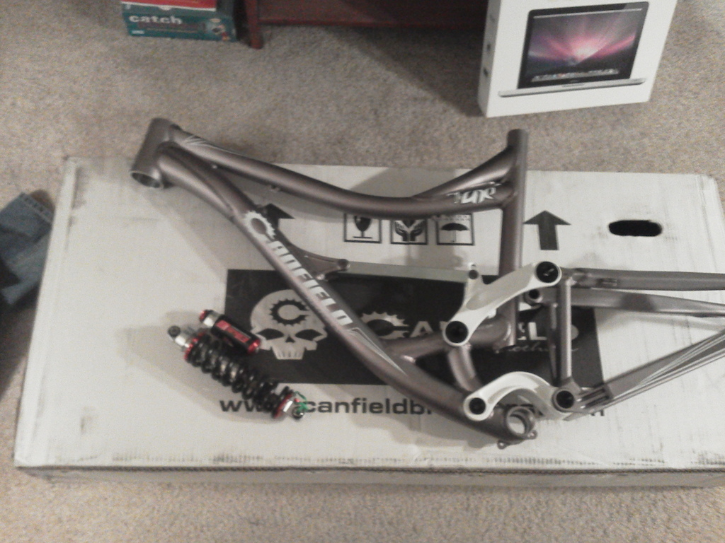 Just got the frame!  Now to get all the parts..