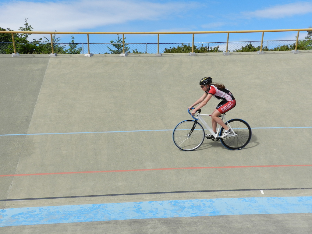 From dirt jumping to riding the velodrome, she can do it all well.