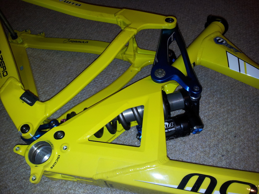 Mondraker Summum Ltd For sale. Large frame 400lbs Ti spring.

Used about 6 times since new!