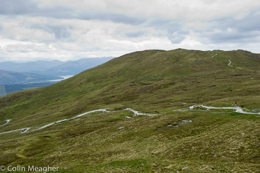 This is just a fraction of the magnificent monster that is Fort William s DH track.