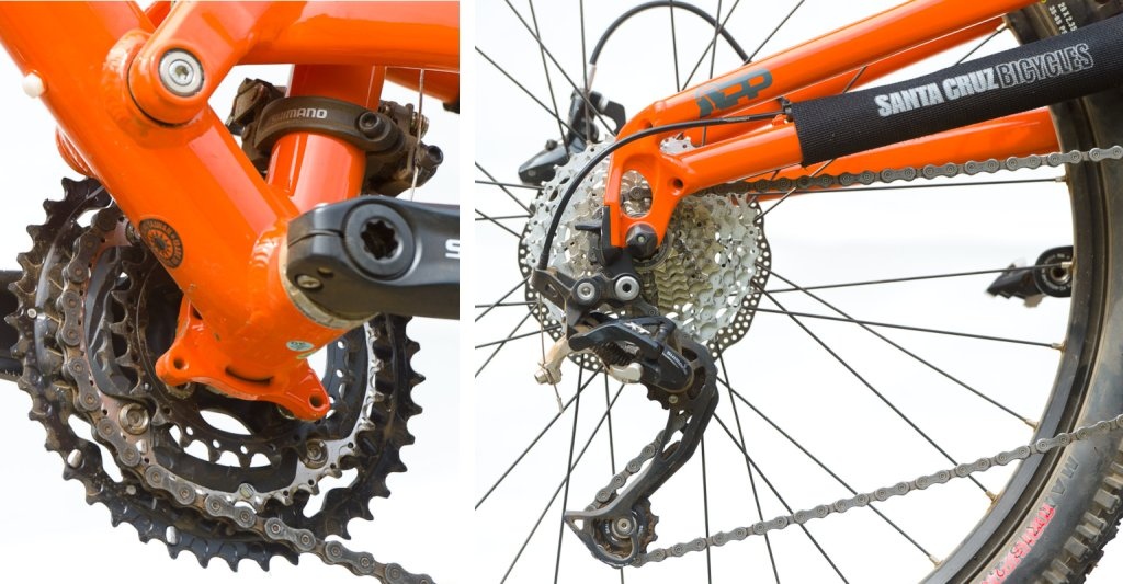 ISCG-05 mounts and rear dropout