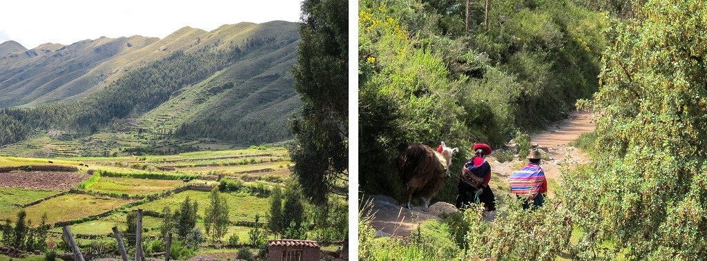 Riding through the Cusco Valley.  Meeting new people on the way.