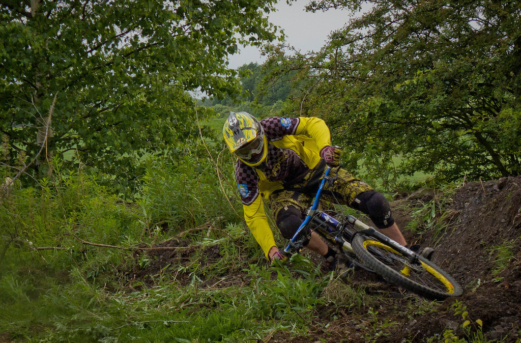 Pre-Alps berm smashing. Getting my hand back in the downhill game before jetting to morzine next saturday.