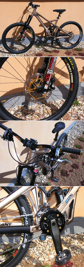 This is my ex-bike when I finished assembling. I sold it last year and bought Reign (not X).