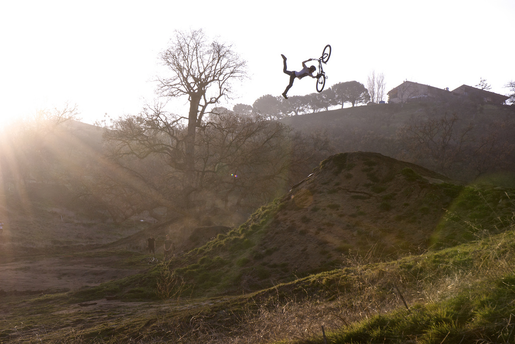 Deep Summer Entry - Wyper with a big Indian-Air Seatgrab over the cali sunset.