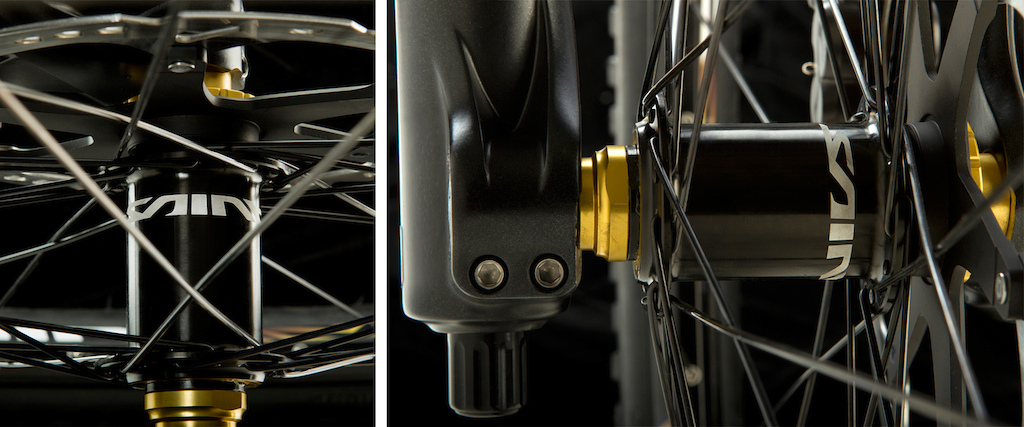 Shimano Saint front and rear hubs