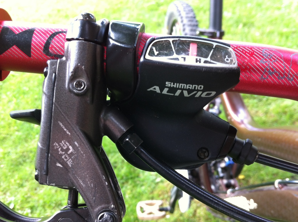 rear brake/shifter