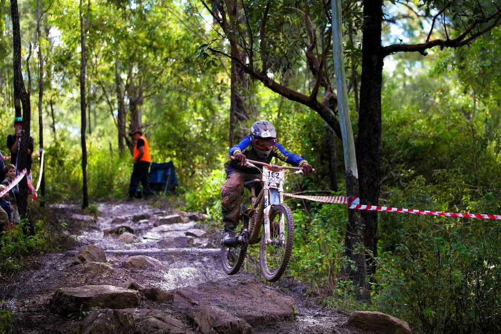 Will Valmadre U/15s rocks at Hennesy Hill round 2 of the SEQ DH Series