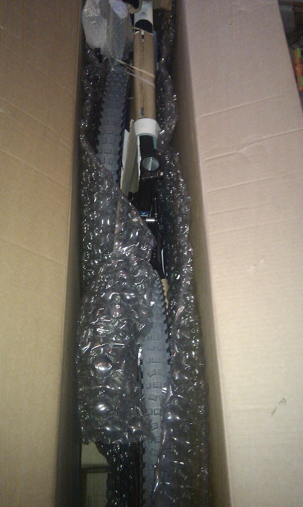 View into the box