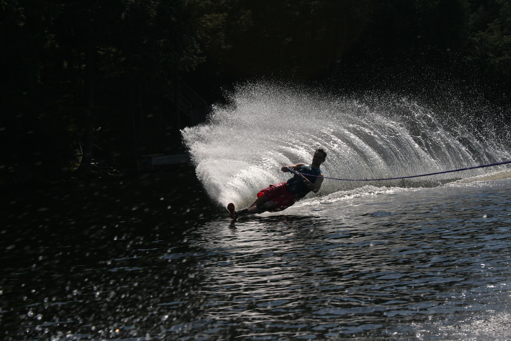 Shredding the lake