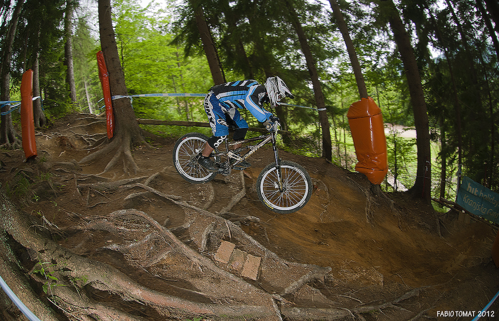 first section of the track