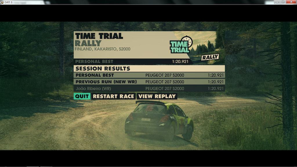 My best time so far in this track, with the S2000 cars
