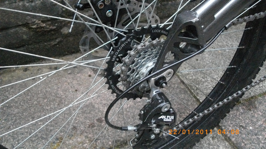 My brand new MEGADRIVE 7spd rear casset