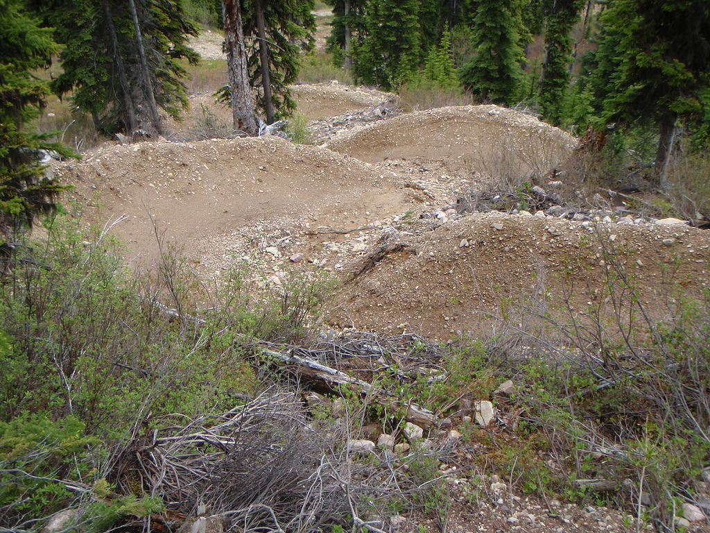 Did not have to touch these berms at all. Lesson learned: build stuff right the first time.