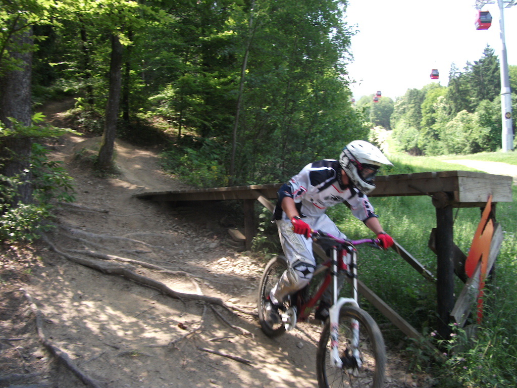 Downhilling in Maribor