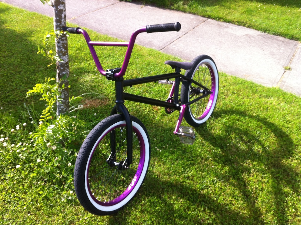 Mint, Bought in 2011 for 700 and just put $150 into it, comes with extra grips pedals and tires/tubes