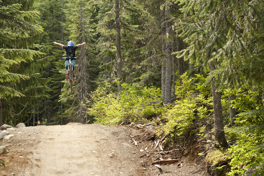 The Photo: The Whistler Bike Park is home to the Camp of Champions Mountain Bike Camp. With an amazing coach to rider ratio of 1:3 maximum, you learn so much in such a short time it will amaze you. At camp you ride from 10AM to 4:30PM in the bike park and then from 6-10 in The Compound. Ride the best bikes in the world from 11 different brands and get coached by top pros like Justin Wyper, Brendan Howey, Jack Fogelquist, Mitch Chubey, Paul Genovese, Jarrett Moore, Reece Wallace, Wink Grant, Beth Parsons, Brett Tippie and many more ... This is where you want to be riding this summer