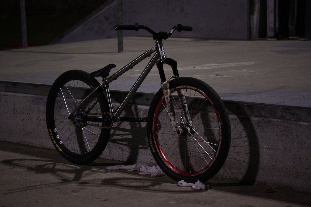 ILLBIKE Candy all built up. Frame is unreal! Needs a few changes and it'll be sweet. Credit to Rob for the photos and helping with the build