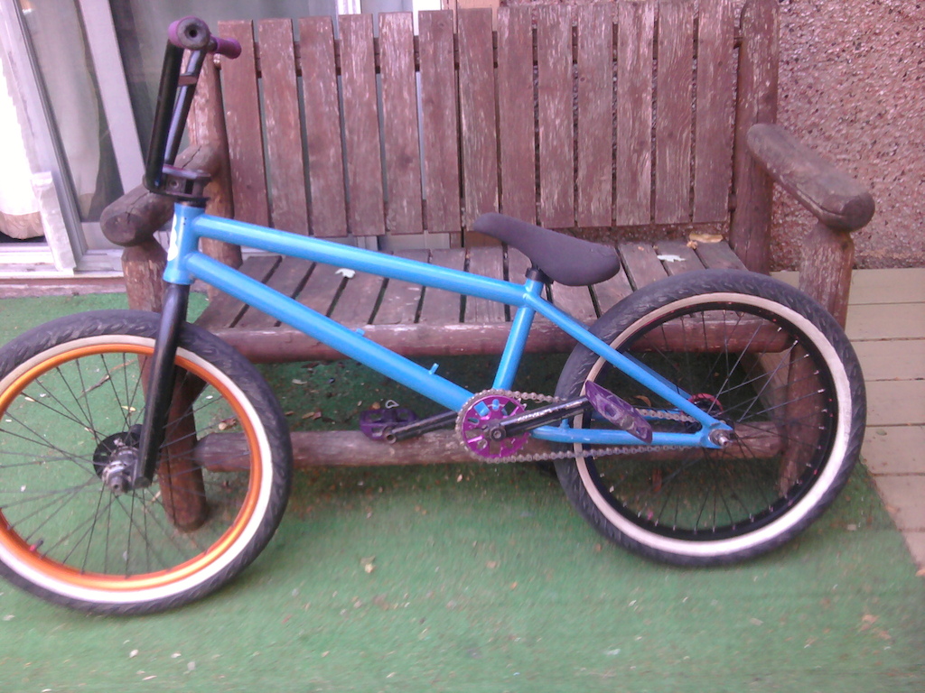 My bike from the left side