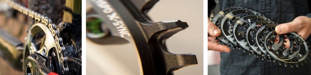Sram XX1 tooth profile and chainrings