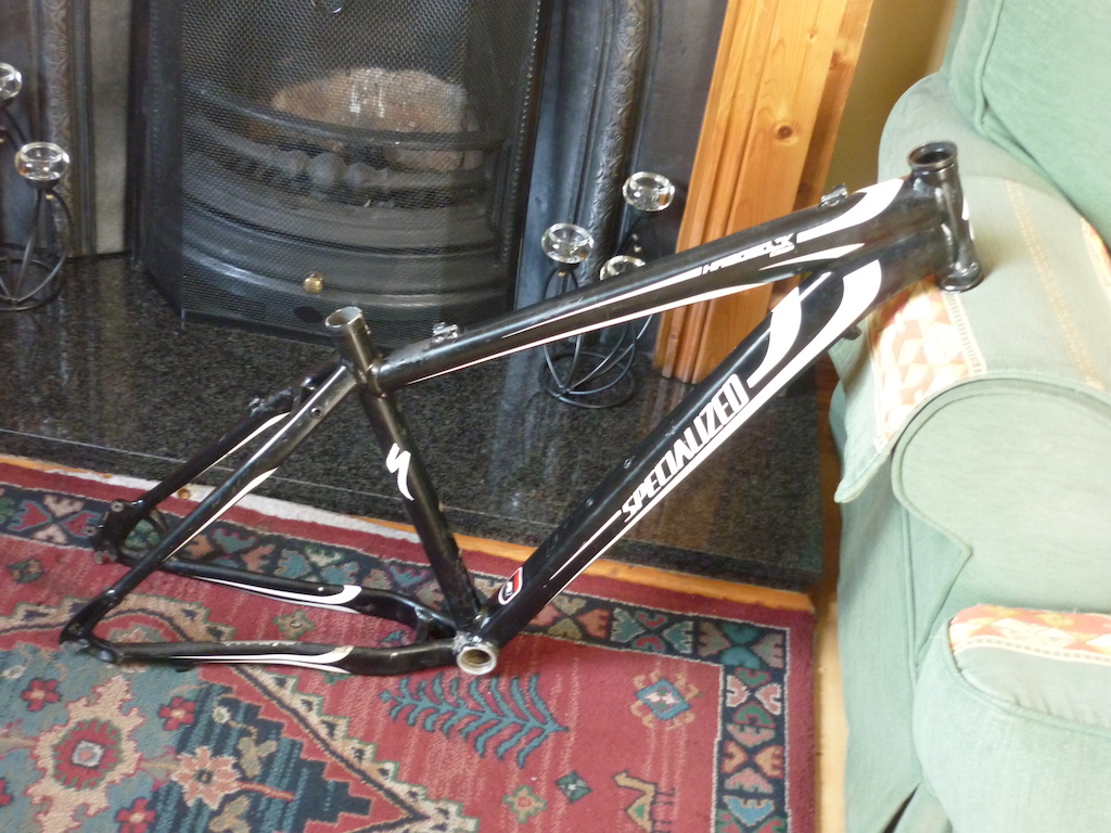 This is the bike before it was sprayed.