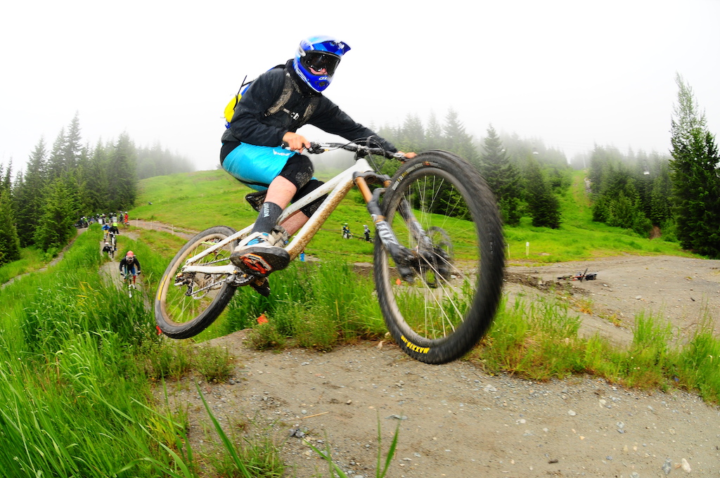 The Whistler Bike Park is home to the Camp of Champions Mountain Bike Camp. With an amazing coach to rider ratio of 1:3 maximum, you learn so much in such a short time it will amaze you. At camp you ride from 10AM to 4:30PM in the bike park and then from 6-10 in The Compound. Ride the best bikes in the world from 11 different brands and get coached by top pros like Justin Wyper, Brendan Howey, Jack Fogelquist, Mitch Chubey, Paul Genovese, Jarrett Moore, Reece Wallace, Wink Grant, Beth Parsons, Brett Tippie and many more ... This is where you want to be riding this summer