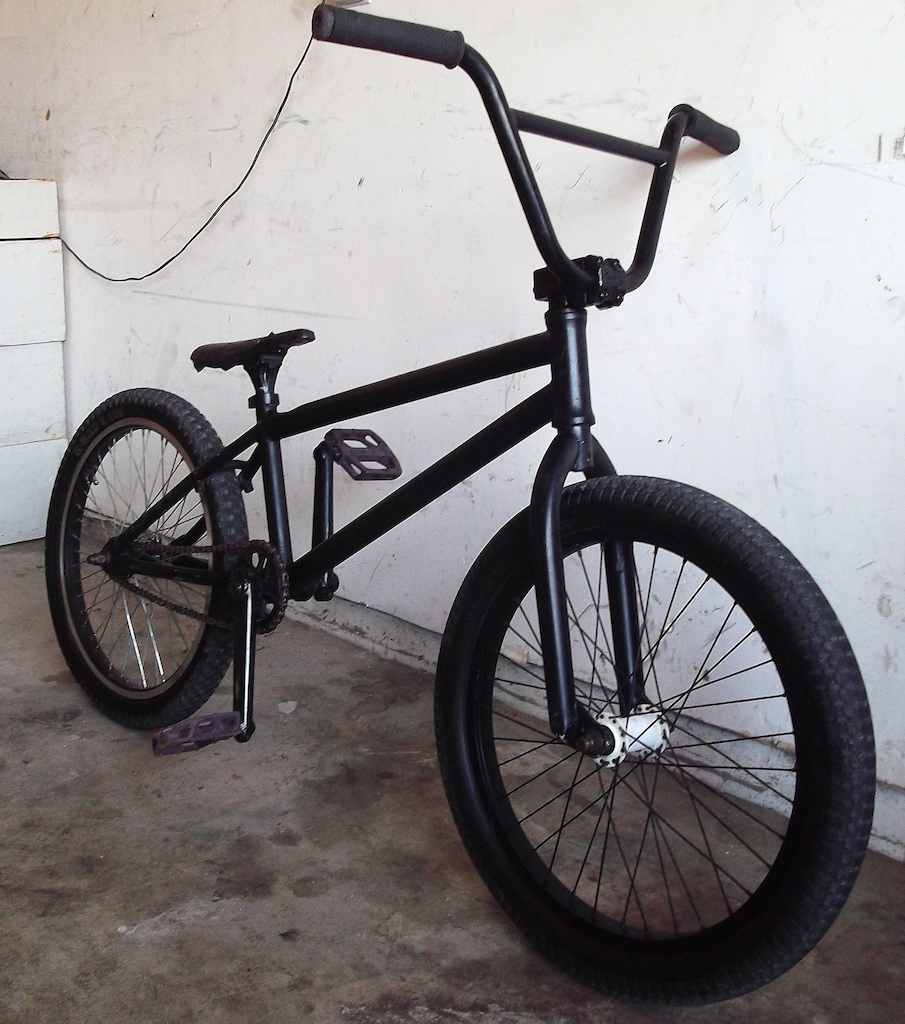 side front view of my bike