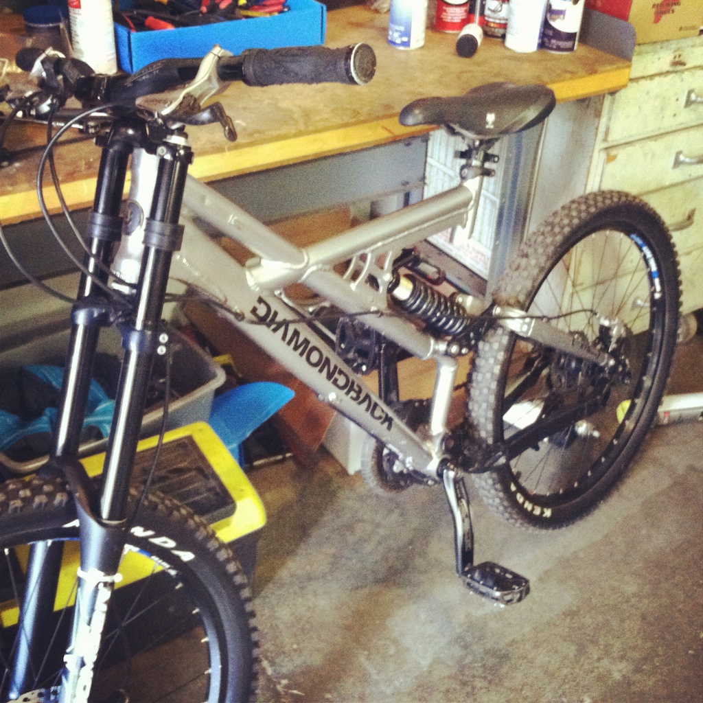 picked up a diamondback xts moto. just to get back into the fr/dh game. so far i like it.