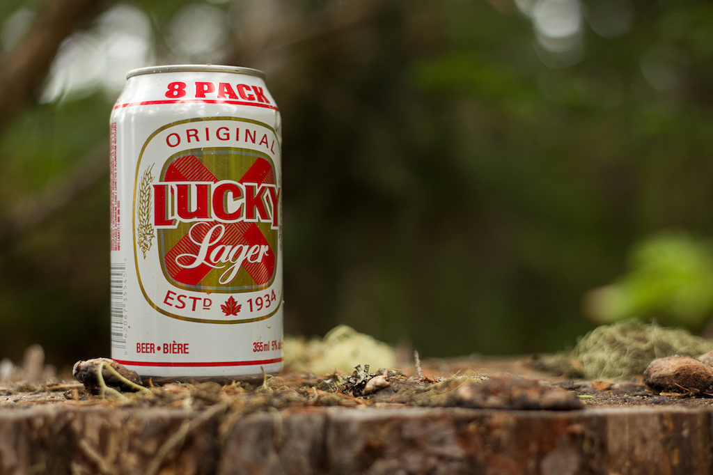 After a hard day in the office Lucky is enjoyed in its natural setting. Photo Credit Harookz