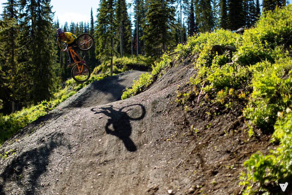 Shooting for the new Silver Star Bike Park edit