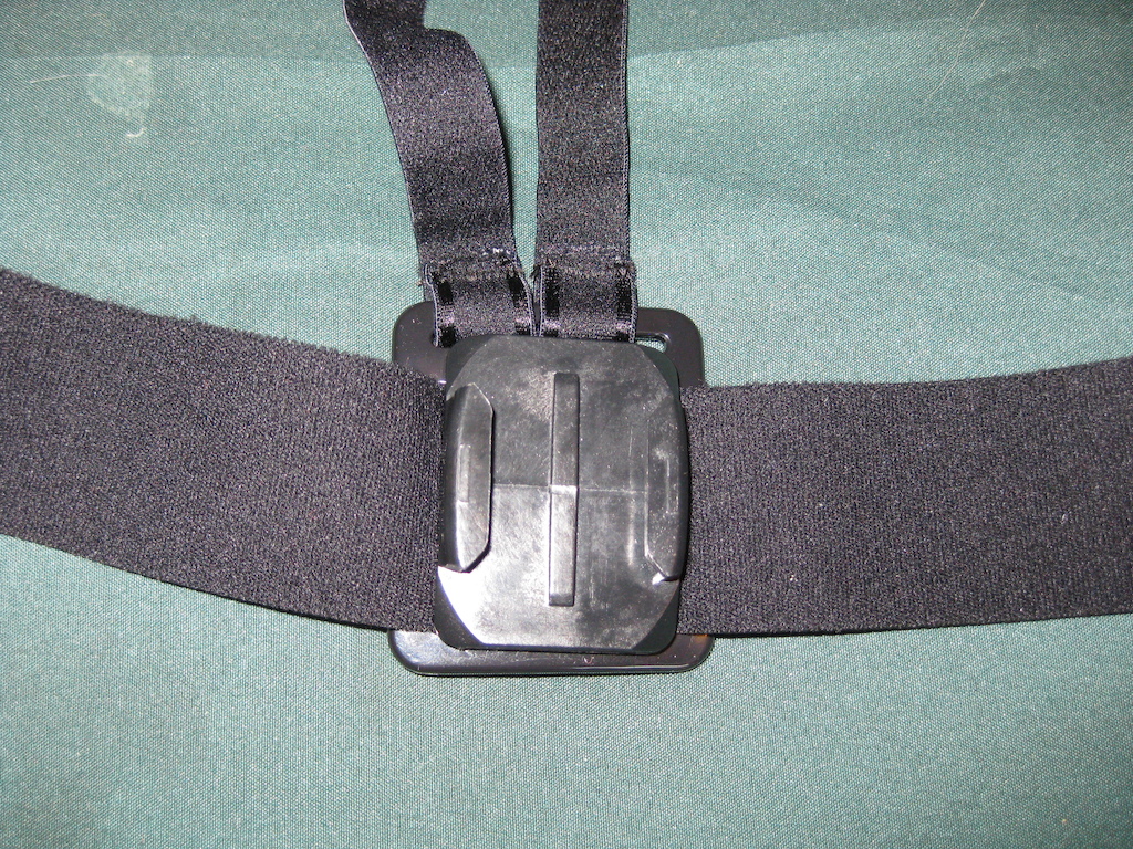 Home-Made  Chest Harness with a couple Upgrades. Put a  Sticky Mount on the Back-Plate.