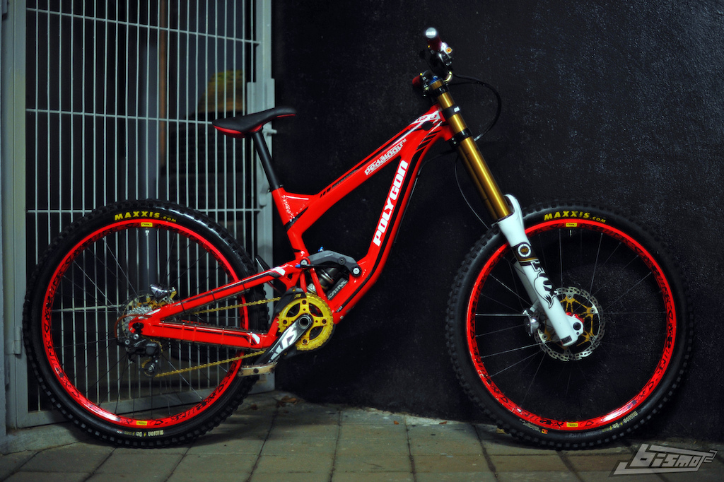 my Polygon DH2.0 with this and that parts..