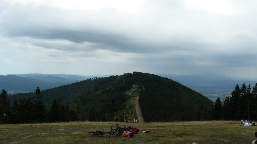 View from Klimczok.