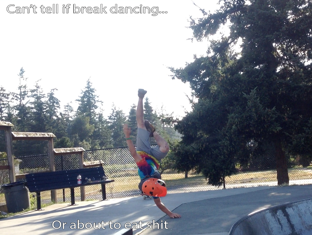 flip attempt gone wrong