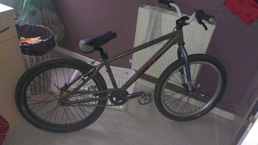 the dmr as it is now. looking for a fixie because its really just my commuter bike right now