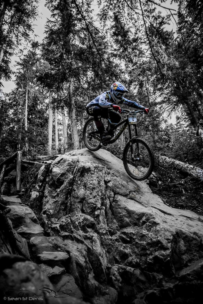 Whistler Crankworx Garbo DH. Floats like a butterfly, stings like a bee.