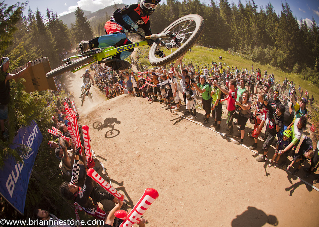 Crankworx Whip Off milliseconds before the camera tap. (See video 1 for more detail!)