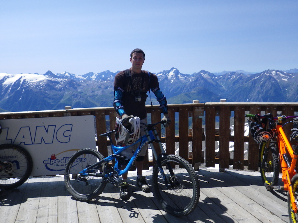 Me at the top of alpe d huez