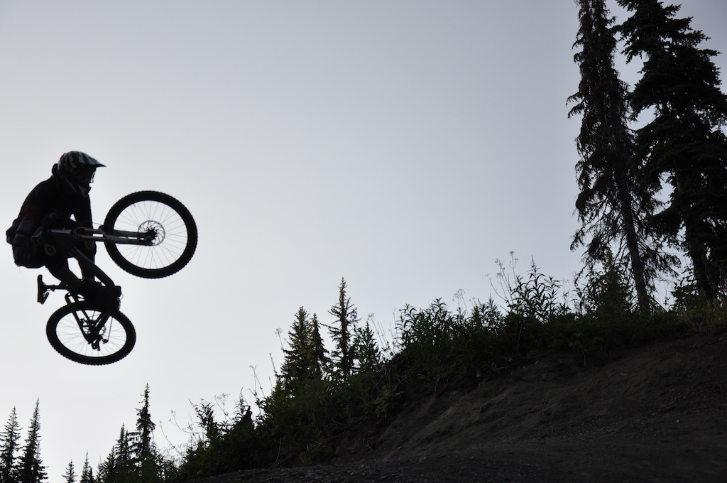 Shredding gnar up at silverstar!