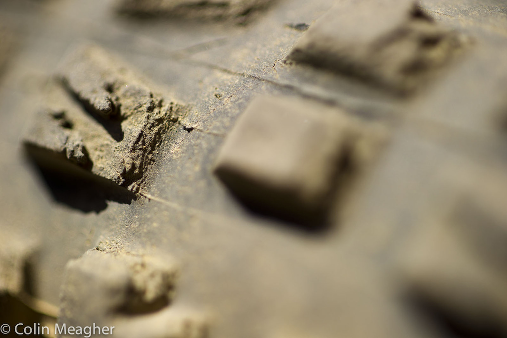 You want traction like the gods in this dusty, root and rock infested playground? Forget about durability. If it ain't 60 durometer rubber, it's toast after a proper vacation to Whistler--these tires are a week old.