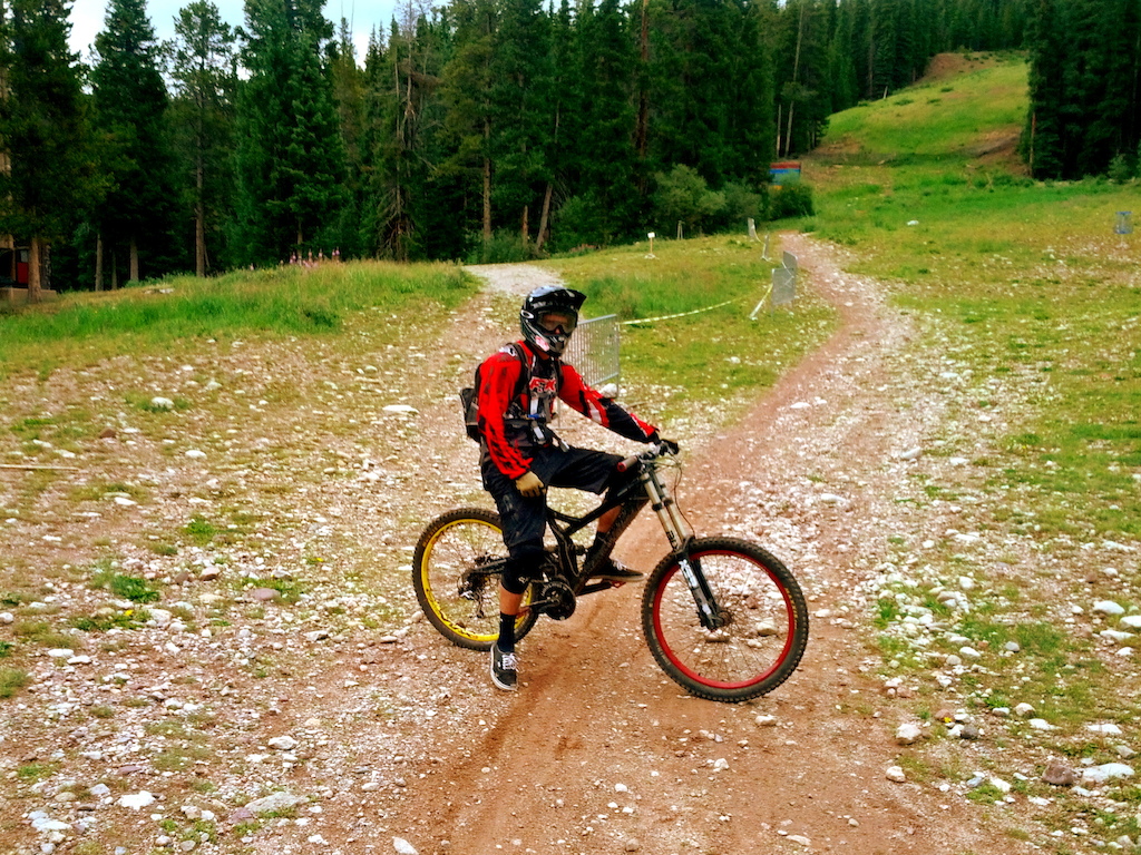 bottom of trail at copper