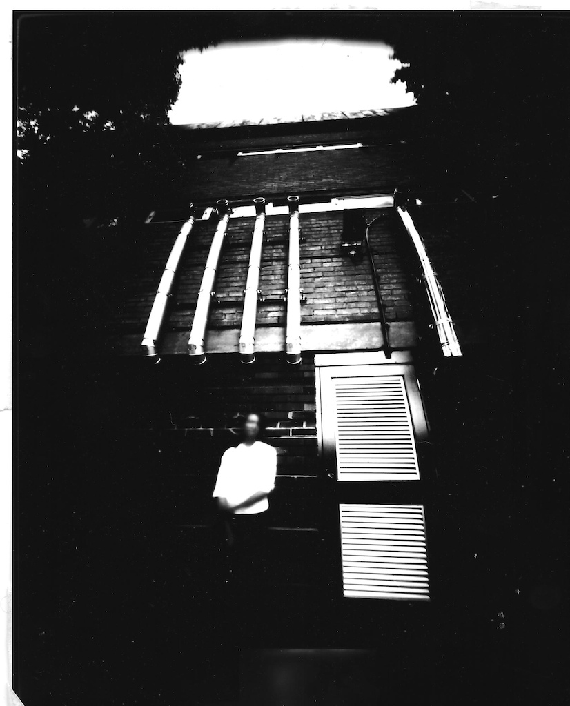 Some pinhole photograpahy. Grainy because the scanner hates me.