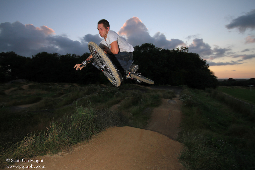 Graeme Mumford Riding Bayston Hill Trails