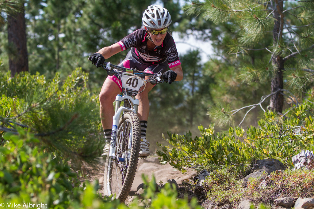Whether she's on her mountain, road or cyclocross bike...Tina Brubaker kills it. 5th place in the Pro Women's category.