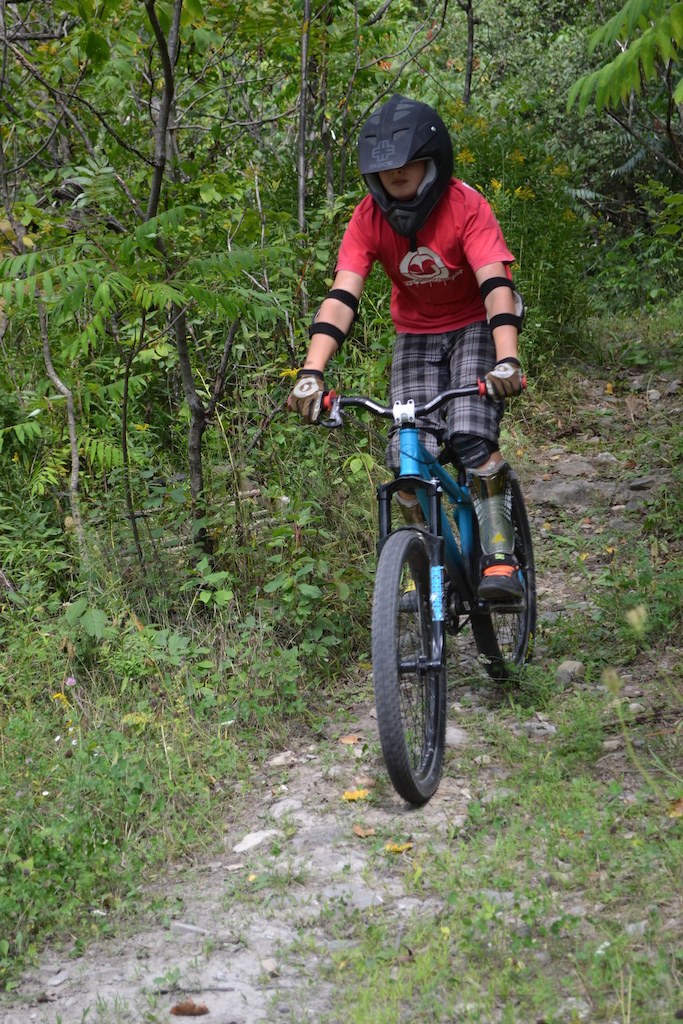 My helmet is a bit too large...:P